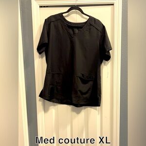 Med couture scrub top